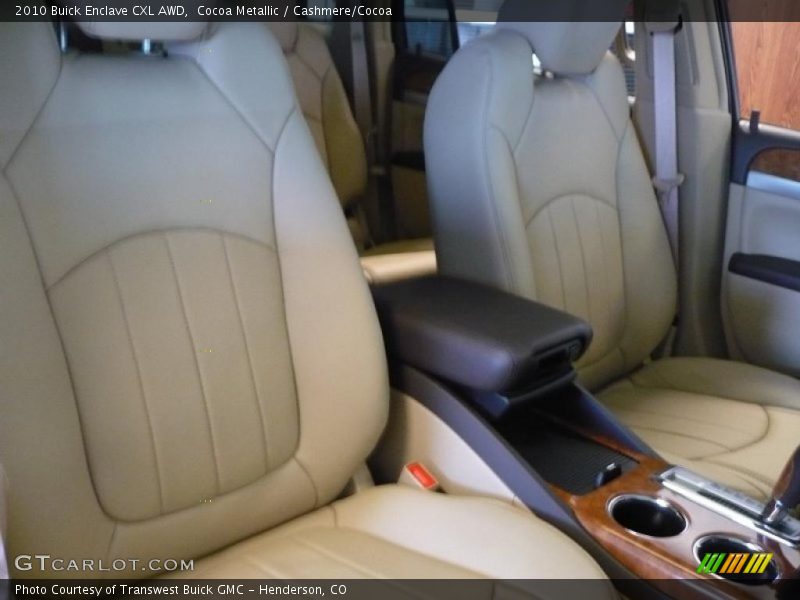 Cocoa Metallic / Cashmere/Cocoa 2010 Buick Enclave CXL AWD