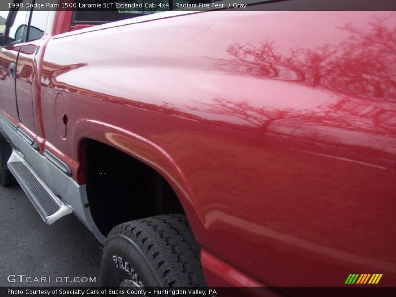 Radiant Fire Pearl / Gray 1998 Dodge Ram 1500 Laramie SLT Extended Cab 4x4