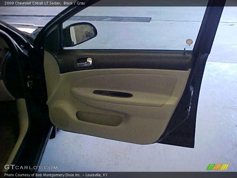Black / Gray 2009 Chevrolet Cobalt LT Sedan