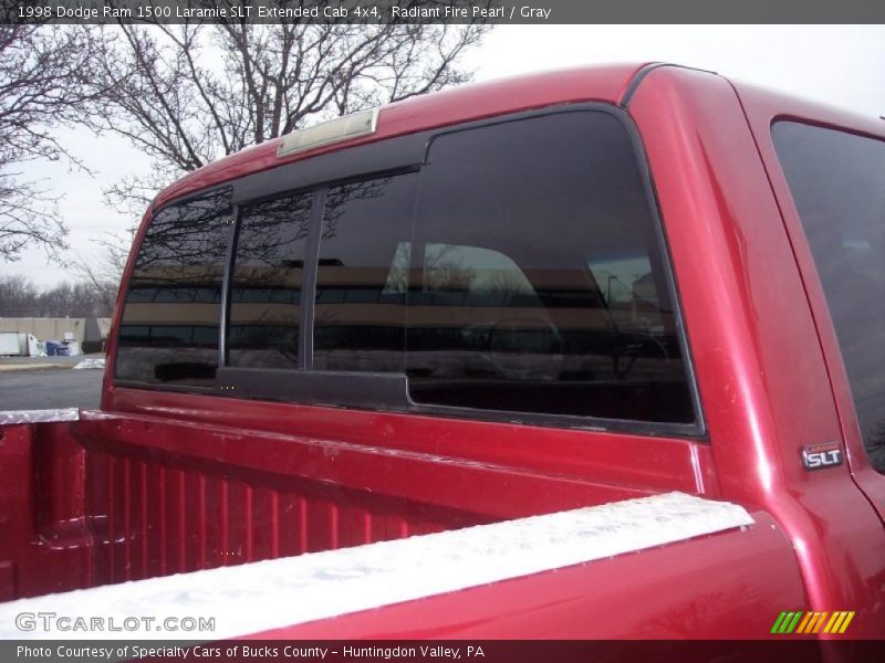 Radiant Fire Pearl / Gray 1998 Dodge Ram 1500 Laramie SLT Extended Cab 4x4
