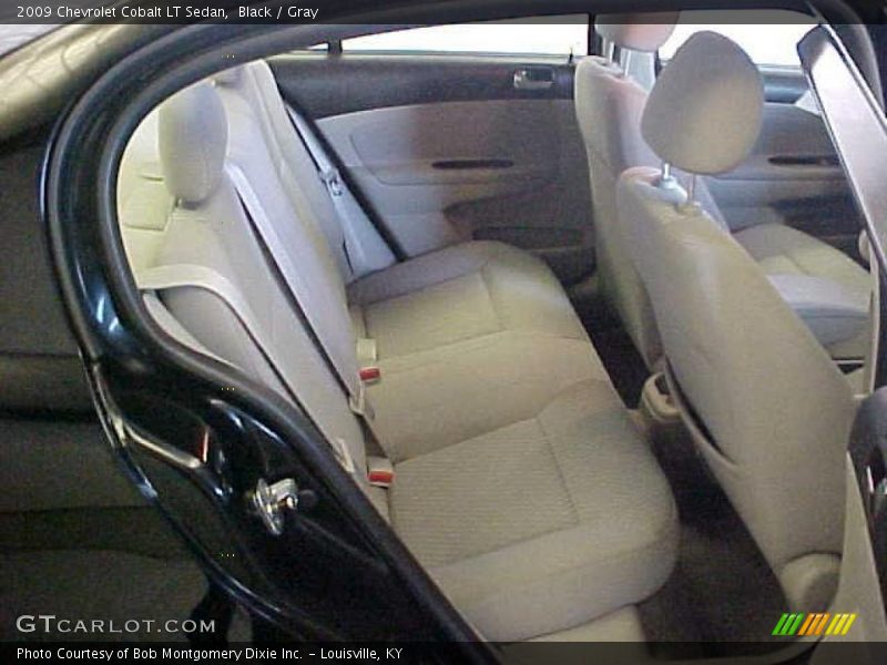 Black / Gray 2009 Chevrolet Cobalt LT Sedan