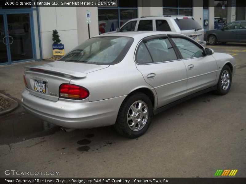 Silver Mist Metallic / Dark Gray 2000 Oldsmobile Intrigue GLS