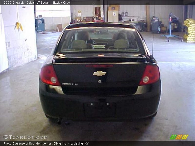 Black / Gray 2009 Chevrolet Cobalt LT Sedan