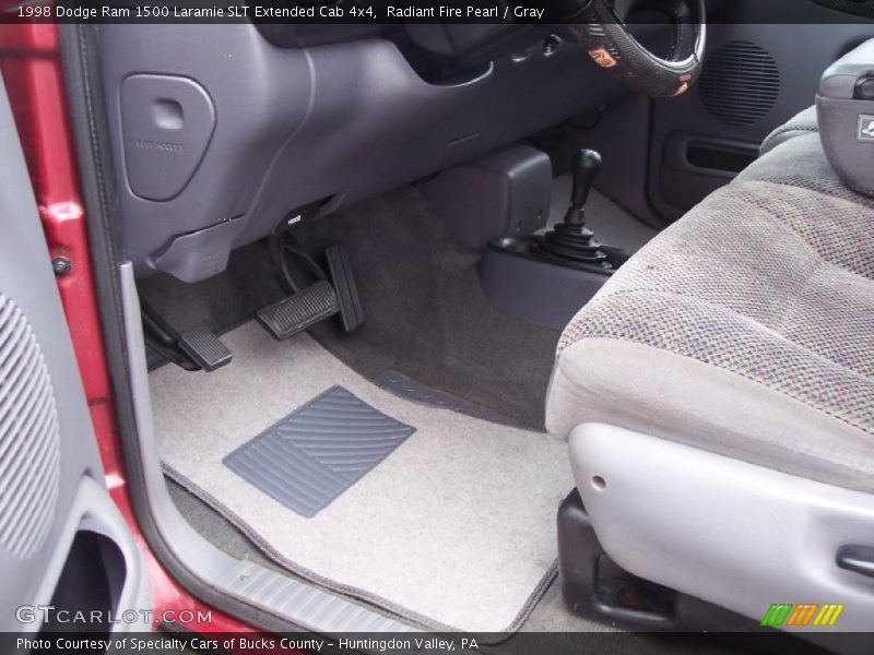 Radiant Fire Pearl / Gray 1998 Dodge Ram 1500 Laramie SLT Extended Cab 4x4