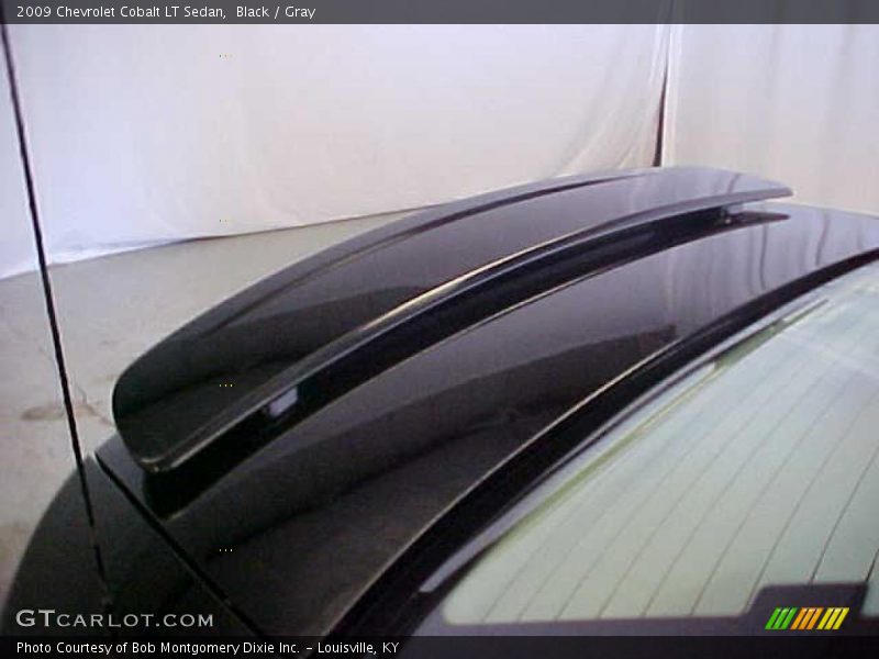 Black / Gray 2009 Chevrolet Cobalt LT Sedan