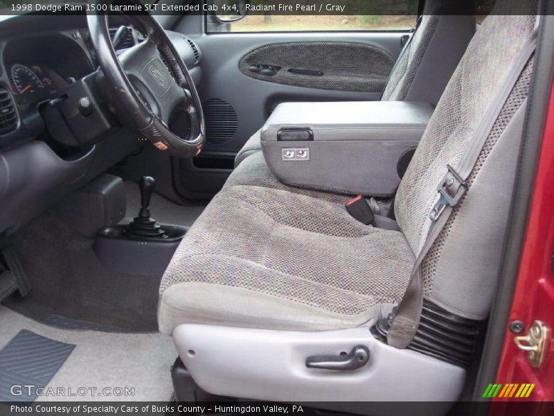 Radiant Fire Pearl / Gray 1998 Dodge Ram 1500 Laramie SLT Extended Cab 4x4
