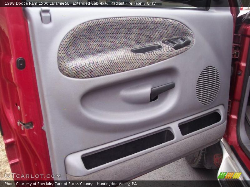 Radiant Fire Pearl / Gray 1998 Dodge Ram 1500 Laramie SLT Extended Cab 4x4