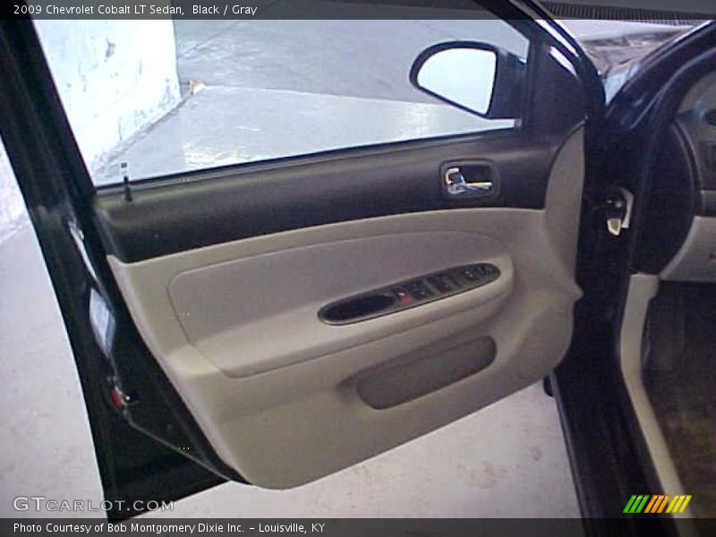 Black / Gray 2009 Chevrolet Cobalt LT Sedan