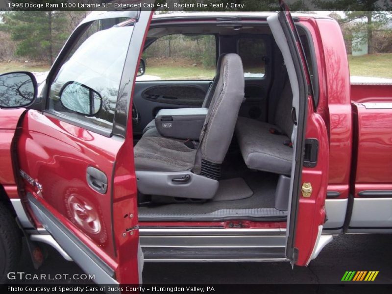 Radiant Fire Pearl / Gray 1998 Dodge Ram 1500 Laramie SLT Extended Cab 4x4
