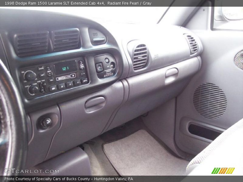 Radiant Fire Pearl / Gray 1998 Dodge Ram 1500 Laramie SLT Extended Cab 4x4