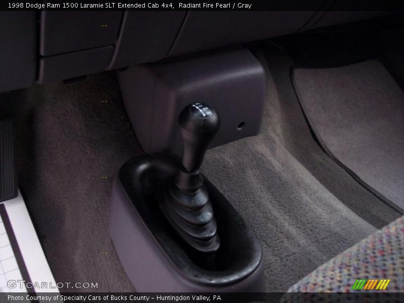 Radiant Fire Pearl / Gray 1998 Dodge Ram 1500 Laramie SLT Extended Cab 4x4