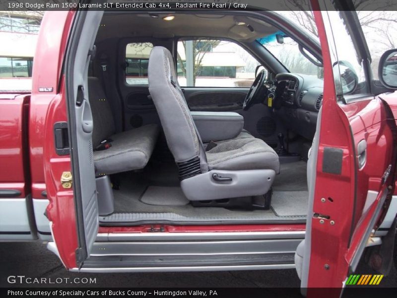 Radiant Fire Pearl / Gray 1998 Dodge Ram 1500 Laramie SLT Extended Cab 4x4