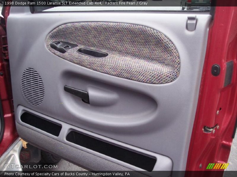 Radiant Fire Pearl / Gray 1998 Dodge Ram 1500 Laramie SLT Extended Cab 4x4