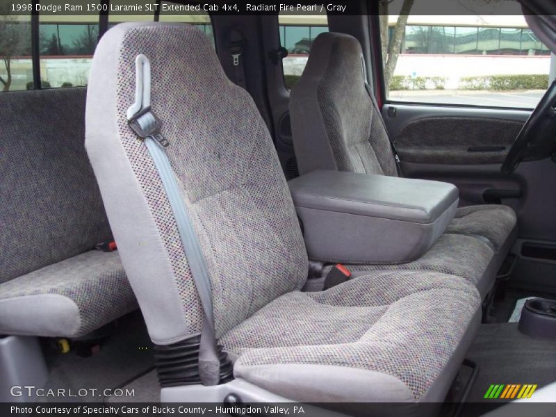 Radiant Fire Pearl / Gray 1998 Dodge Ram 1500 Laramie SLT Extended Cab 4x4