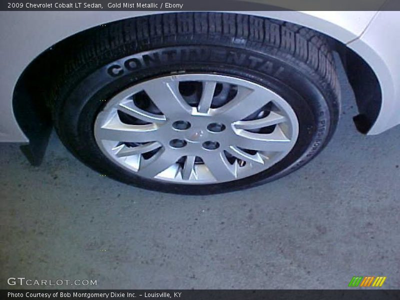Gold Mist Metallic / Ebony 2009 Chevrolet Cobalt LT Sedan