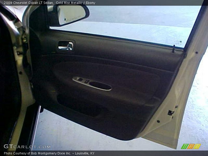 Gold Mist Metallic / Ebony 2009 Chevrolet Cobalt LT Sedan