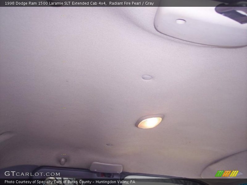 Radiant Fire Pearl / Gray 1998 Dodge Ram 1500 Laramie SLT Extended Cab 4x4