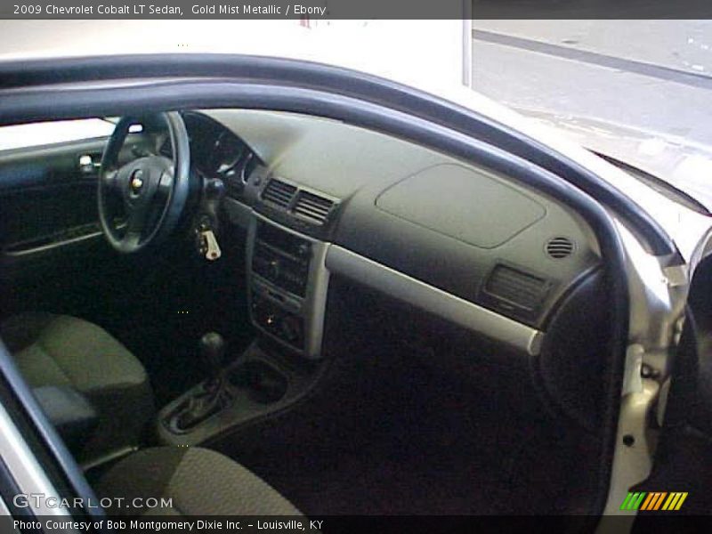 Gold Mist Metallic / Ebony 2009 Chevrolet Cobalt LT Sedan
