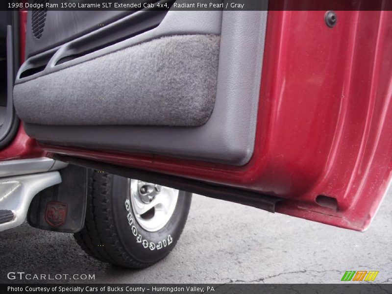 Radiant Fire Pearl / Gray 1998 Dodge Ram 1500 Laramie SLT Extended Cab 4x4