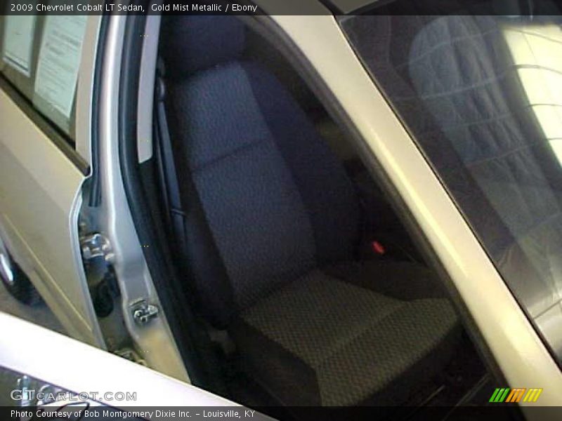 Gold Mist Metallic / Ebony 2009 Chevrolet Cobalt LT Sedan