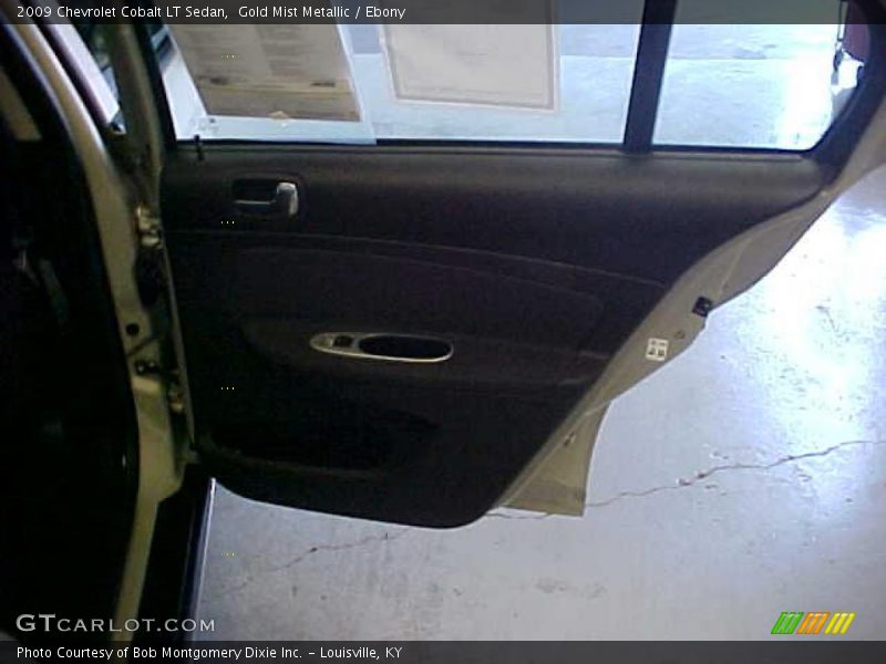Gold Mist Metallic / Ebony 2009 Chevrolet Cobalt LT Sedan