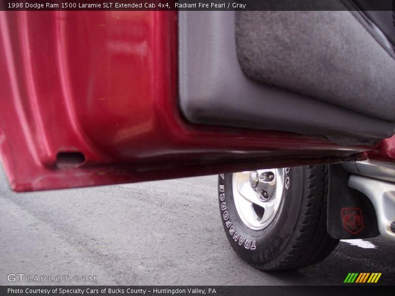 Radiant Fire Pearl / Gray 1998 Dodge Ram 1500 Laramie SLT Extended Cab 4x4