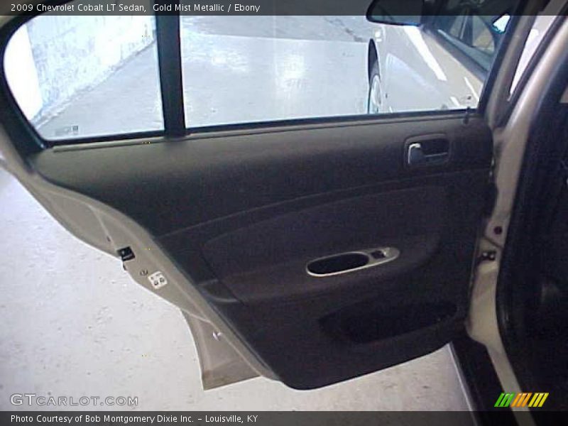 Gold Mist Metallic / Ebony 2009 Chevrolet Cobalt LT Sedan