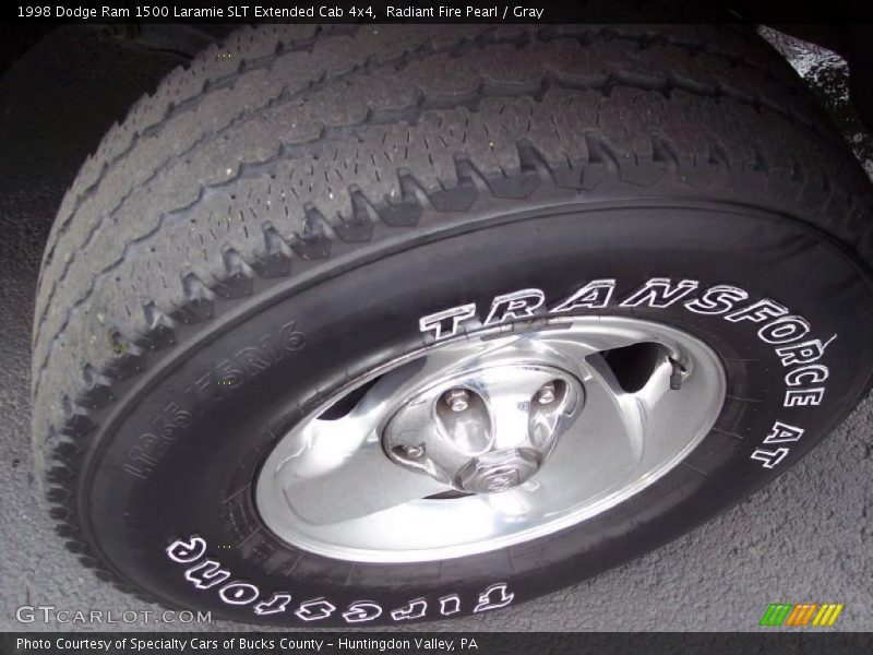 Radiant Fire Pearl / Gray 1998 Dodge Ram 1500 Laramie SLT Extended Cab 4x4