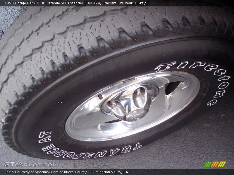 Radiant Fire Pearl / Gray 1998 Dodge Ram 1500 Laramie SLT Extended Cab 4x4