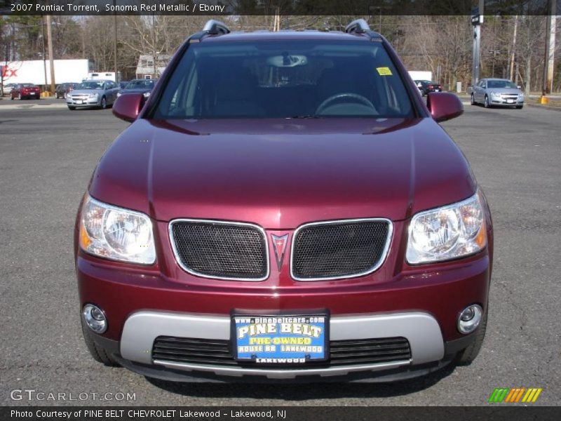 Sonoma Red Metallic / Ebony 2007 Pontiac Torrent