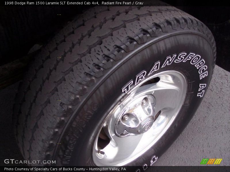 Radiant Fire Pearl / Gray 1998 Dodge Ram 1500 Laramie SLT Extended Cab 4x4