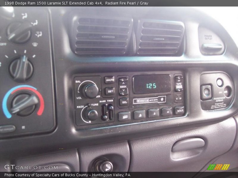 Radiant Fire Pearl / Gray 1998 Dodge Ram 1500 Laramie SLT Extended Cab 4x4