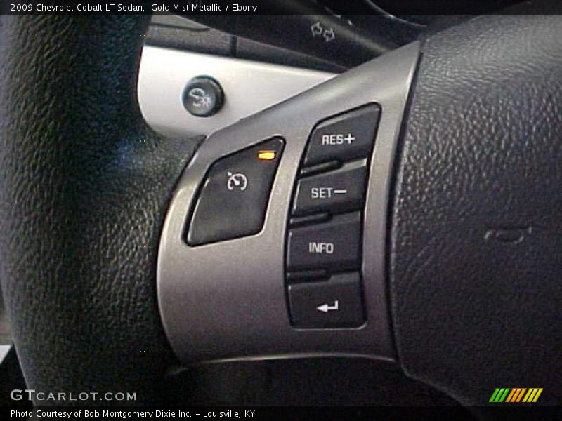 Gold Mist Metallic / Ebony 2009 Chevrolet Cobalt LT Sedan