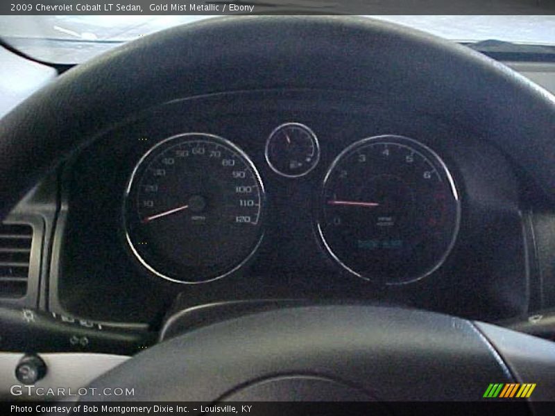 Gold Mist Metallic / Ebony 2009 Chevrolet Cobalt LT Sedan
