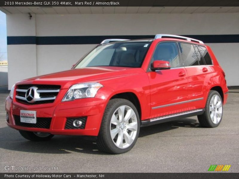Mars Red / Almond/Black 2010 Mercedes-Benz GLK 350 4Matic