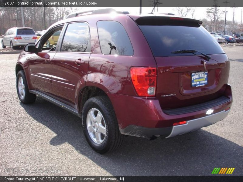 Sonoma Red Metallic / Ebony 2007 Pontiac Torrent