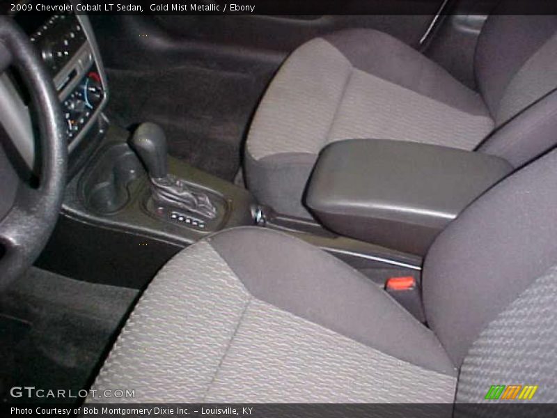 Gold Mist Metallic / Ebony 2009 Chevrolet Cobalt LT Sedan