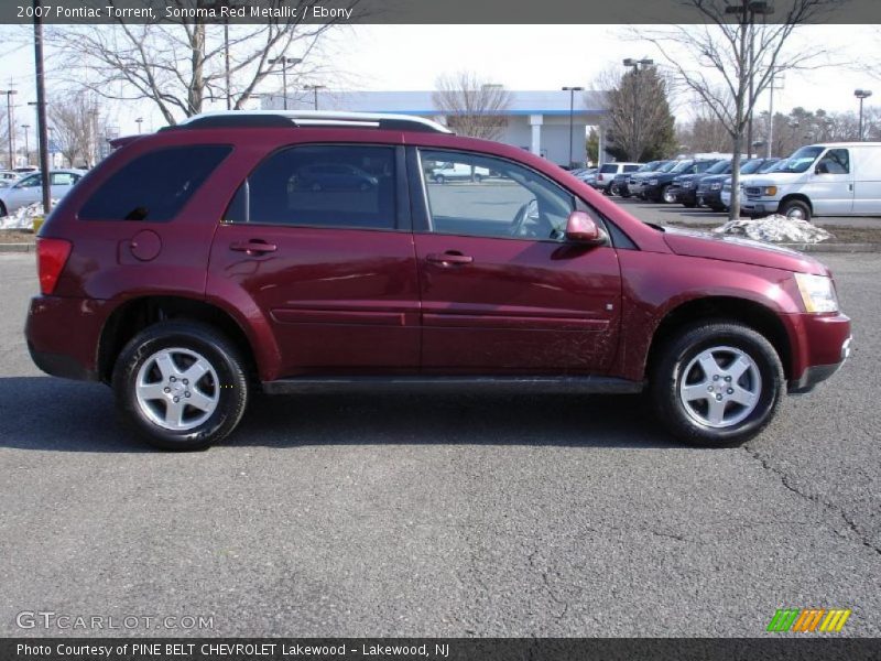Sonoma Red Metallic / Ebony 2007 Pontiac Torrent