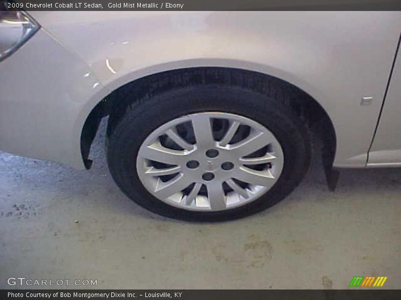 Gold Mist Metallic / Ebony 2009 Chevrolet Cobalt LT Sedan