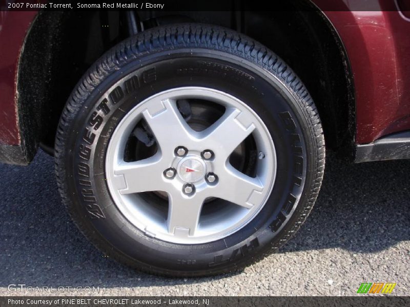 Sonoma Red Metallic / Ebony 2007 Pontiac Torrent