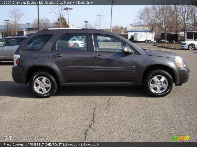 Granite Gray Metallic / Dark Gray 2007 Chevrolet Equinox LS