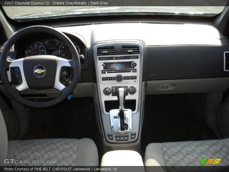 Granite Gray Metallic / Dark Gray 2007 Chevrolet Equinox LS