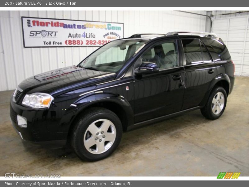 Black Onyx / Tan 2007 Saturn VUE V6
