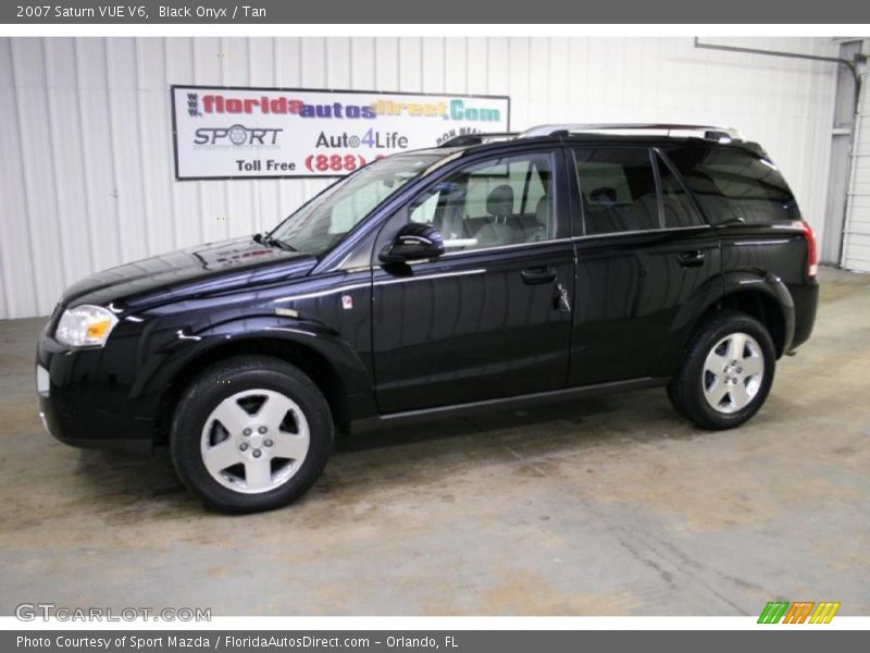 Black Onyx / Tan 2007 Saturn VUE V6