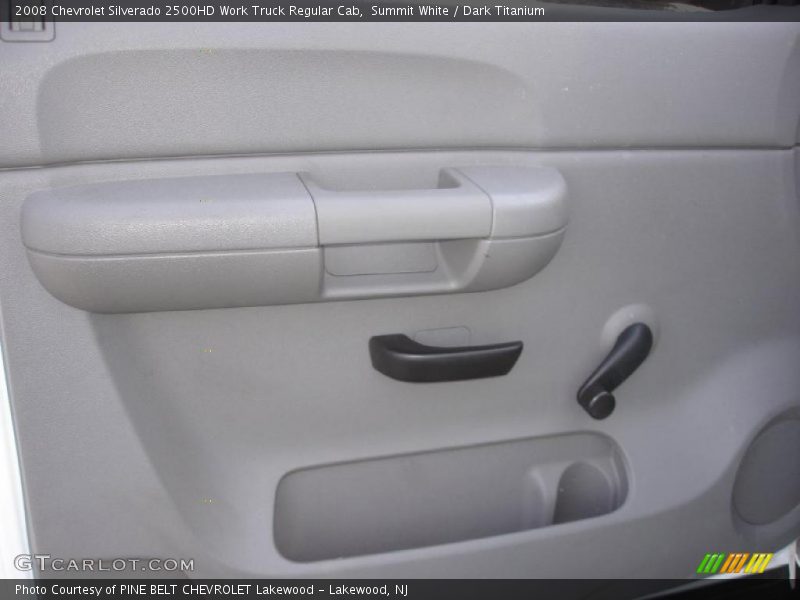 Summit White / Dark Titanium 2008 Chevrolet Silverado 2500HD Work Truck Regular Cab