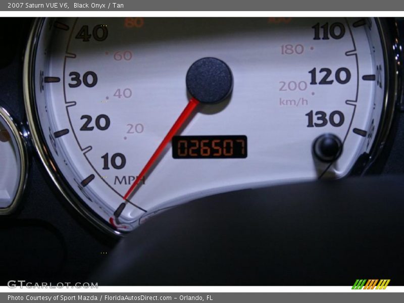 Black Onyx / Tan 2007 Saturn VUE V6