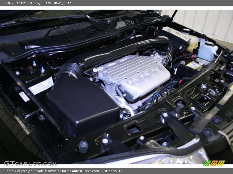 Black Onyx / Tan 2007 Saturn VUE V6