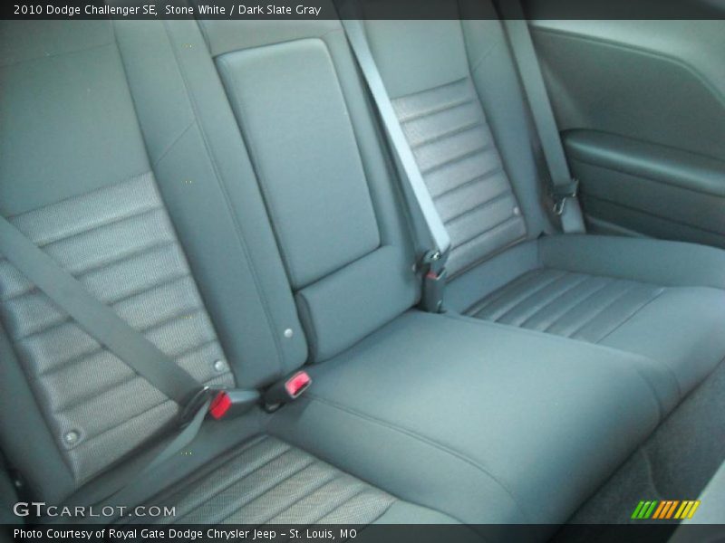 Stone White / Dark Slate Gray 2010 Dodge Challenger SE