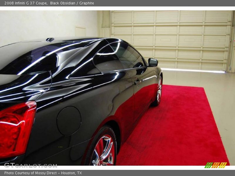 Black Obsidian / Graphite 2008 Infiniti G 37 Coupe