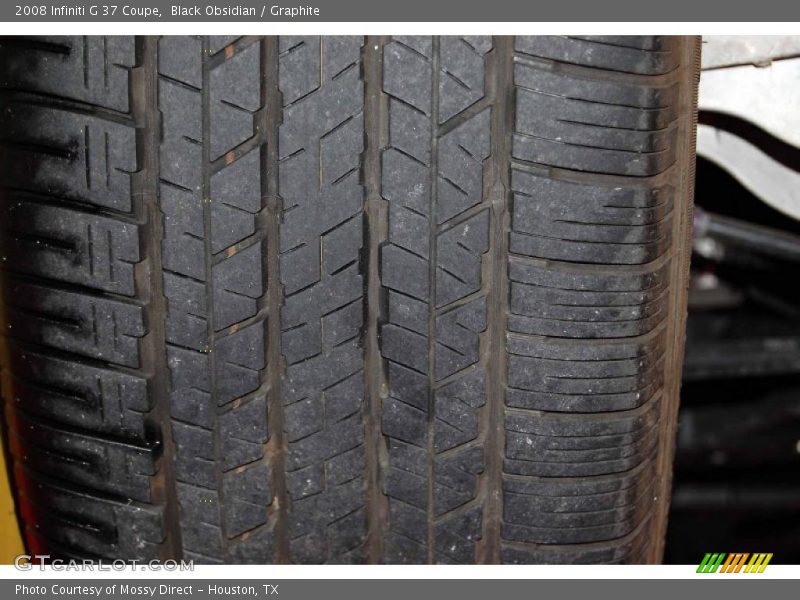 Black Obsidian / Graphite 2008 Infiniti G 37 Coupe
